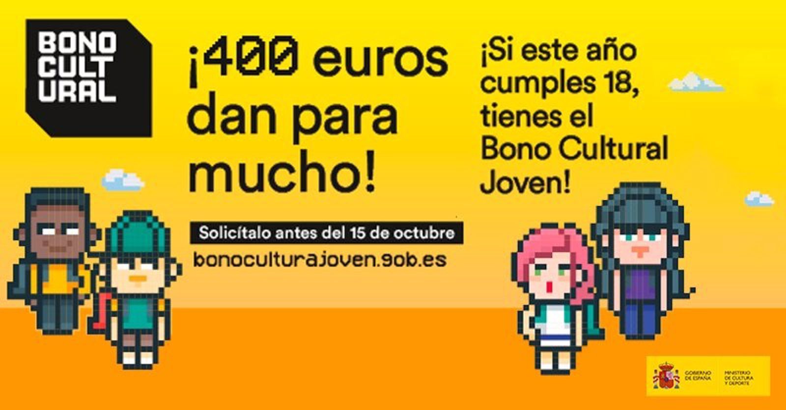 Más de 70.000 jóvenes madrileños que cumplen 18 años este 2023 pueden solicitar ya el Bono Cultural Joven