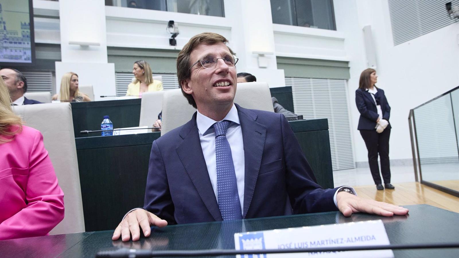 José Luis Martínez-Almeida, proclamado alcalde de Madrid con mayoría absoluta José Luis Martínez-Almeida, proclamado alcalde de Madrid con mayoría absoluta