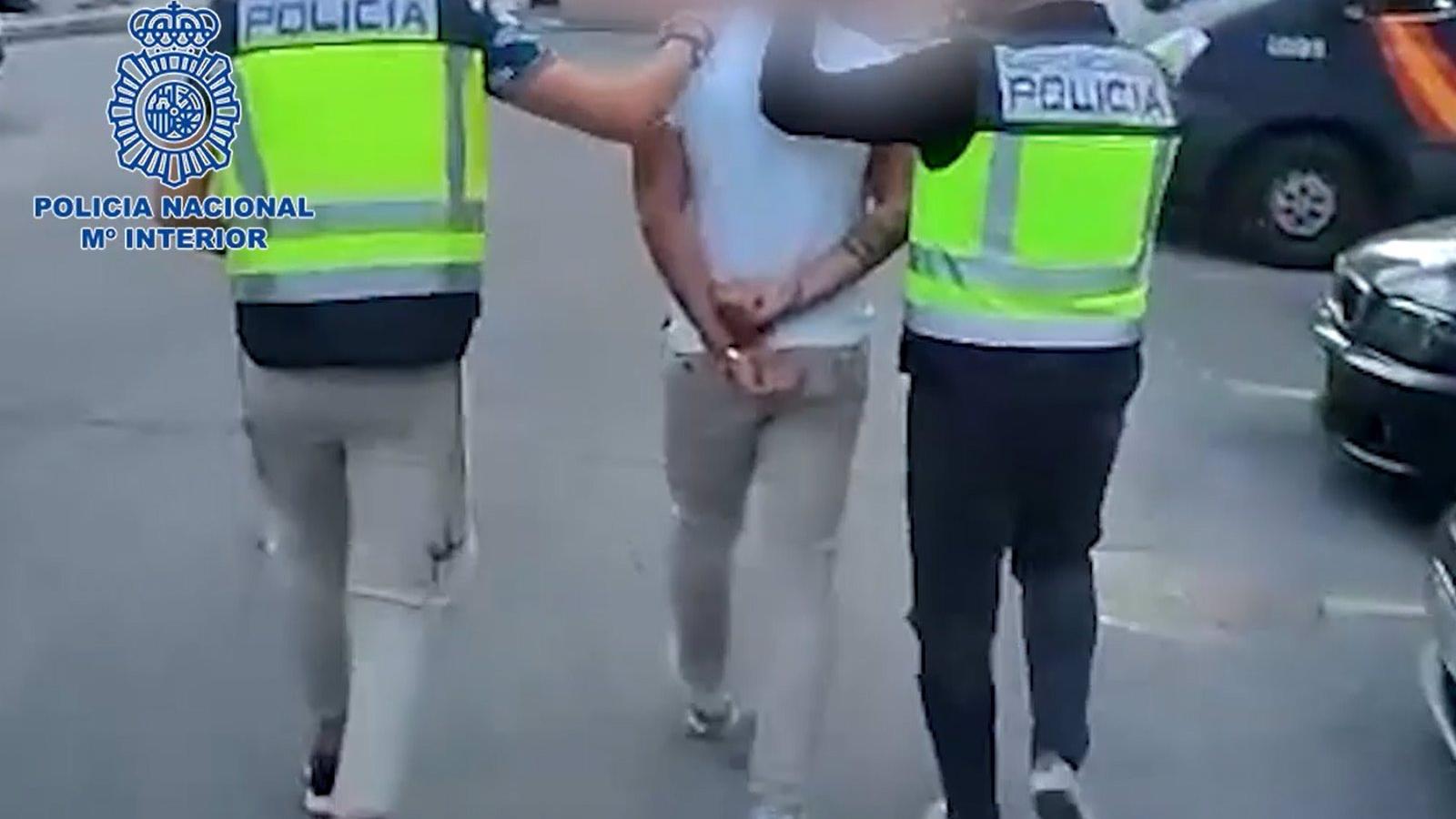 Detenido en Madrid un fugitivo reclamado por doble tentativa de homicidio y tenencia ilícita de armas