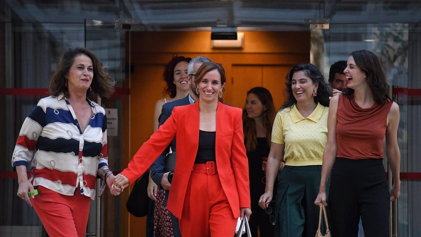 Mónica García defiende el proyecto Sumar en la Asamblea