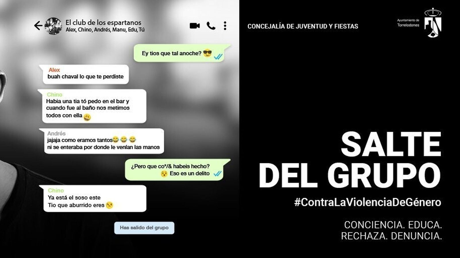 El Ayuntamiento de Torrelodones invita a "salir del grupo" ante actos de violencia en redes sociales