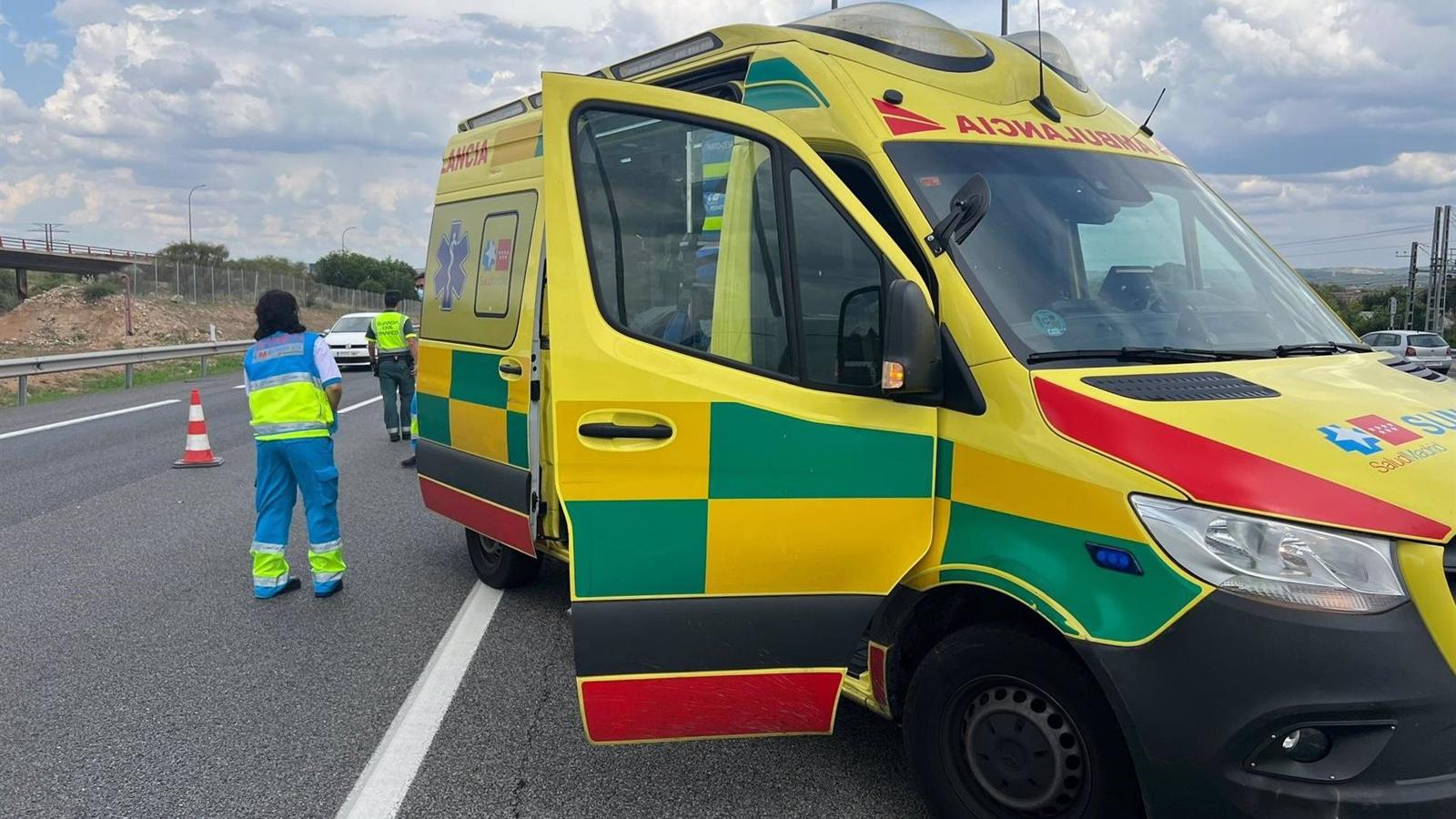 Muere la técnica de emergencias herida en el accidente de una ambulancia en Parla