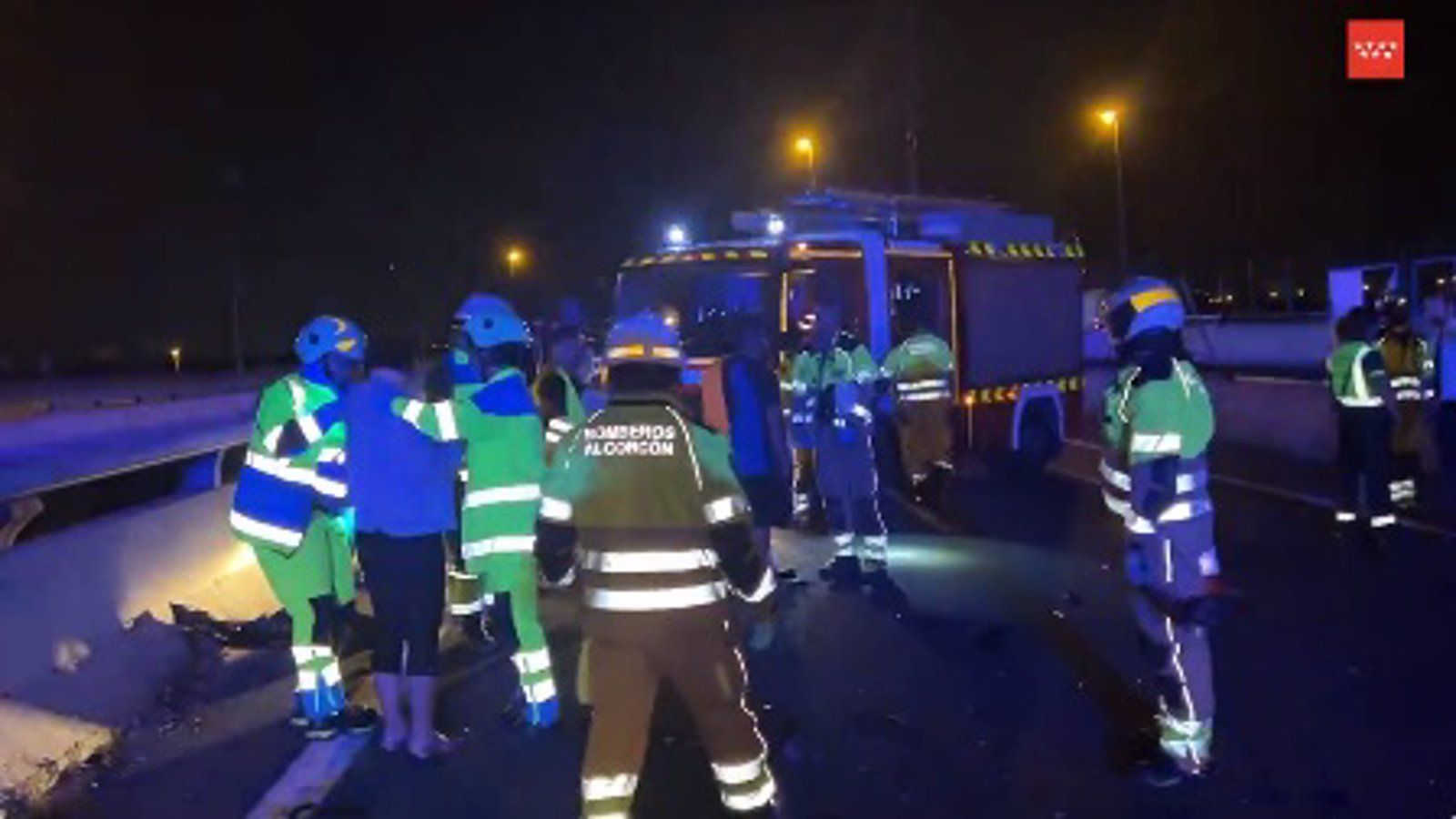 La Guardia Civil investiga si el conductor en sentido contrario que mató a otro en la M-50 a la altura de Alcorcón erró o fue intencionado