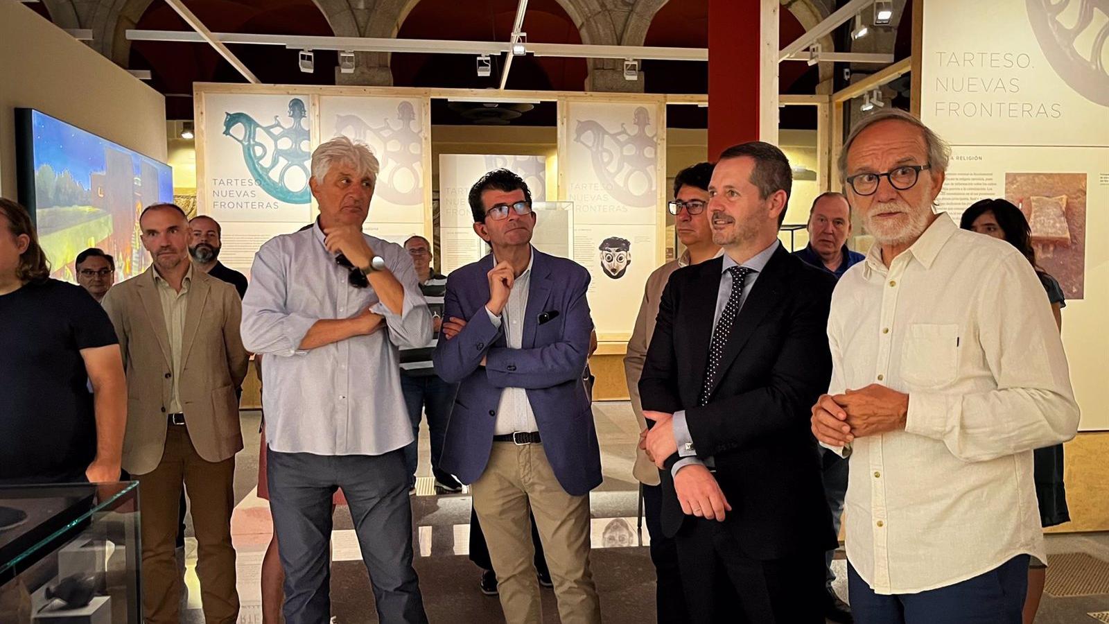 El Museo Arqueológico de Alcalá suma cinco nuevas esculturas de rostros humanos en piedra a 'Los últimos días de Tarteso'