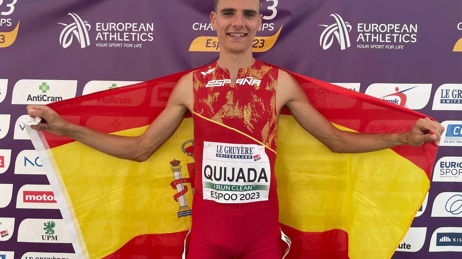 Atletismo.- (Crónica) Alejandro Quijada pone el broche de oro a 11 medallas españolas en el Europeo Sub 23
