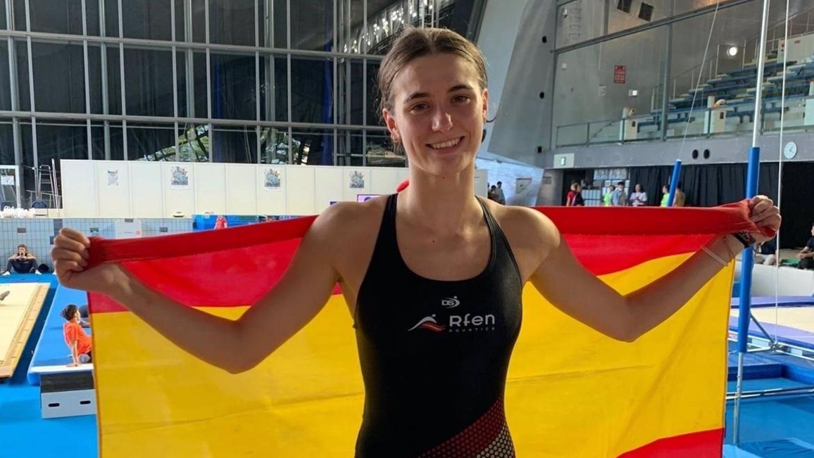 La saltadora madrileña Ana Carvajal logra el billete olímpico en plataforma de 10 metros