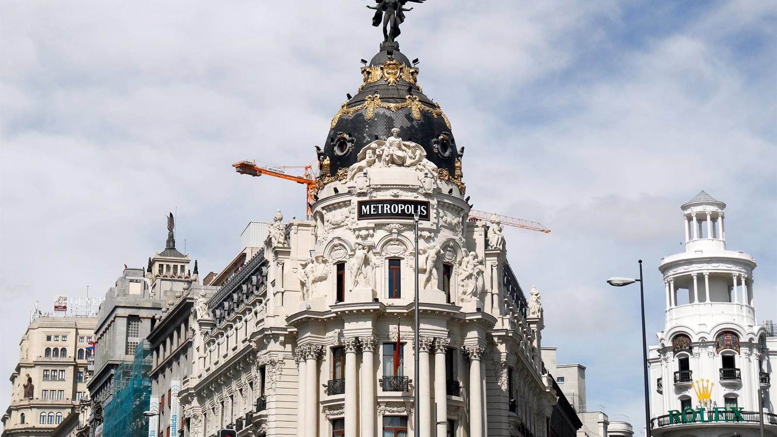 La Gran Vía de Madrid es la segunda calle comercial con mayor afluencia de Europa
