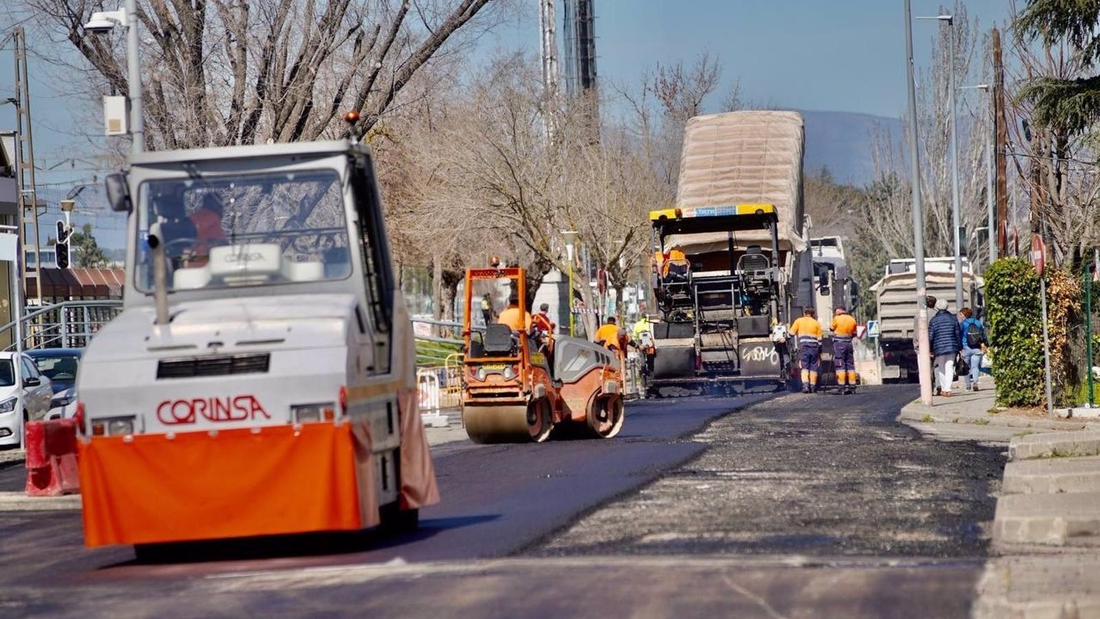 El Ayuntamiento de Las Rozas concluye la Operación Asfalto tras destinar 465.000 euros