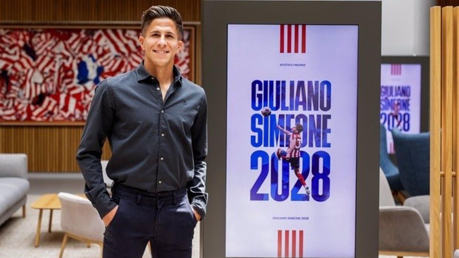  Giuliano Simeone pasa por quirófano tras sufrir una fractura de peroné y una luxación de tobillo