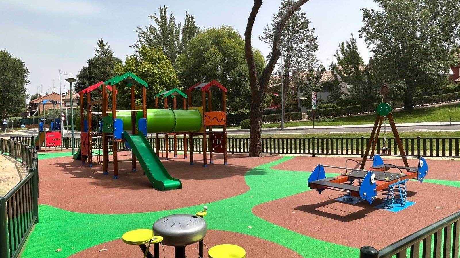 Pozuelo renueva nueve áreas infantiles del municipio con un presupuesto de 363.000 euros