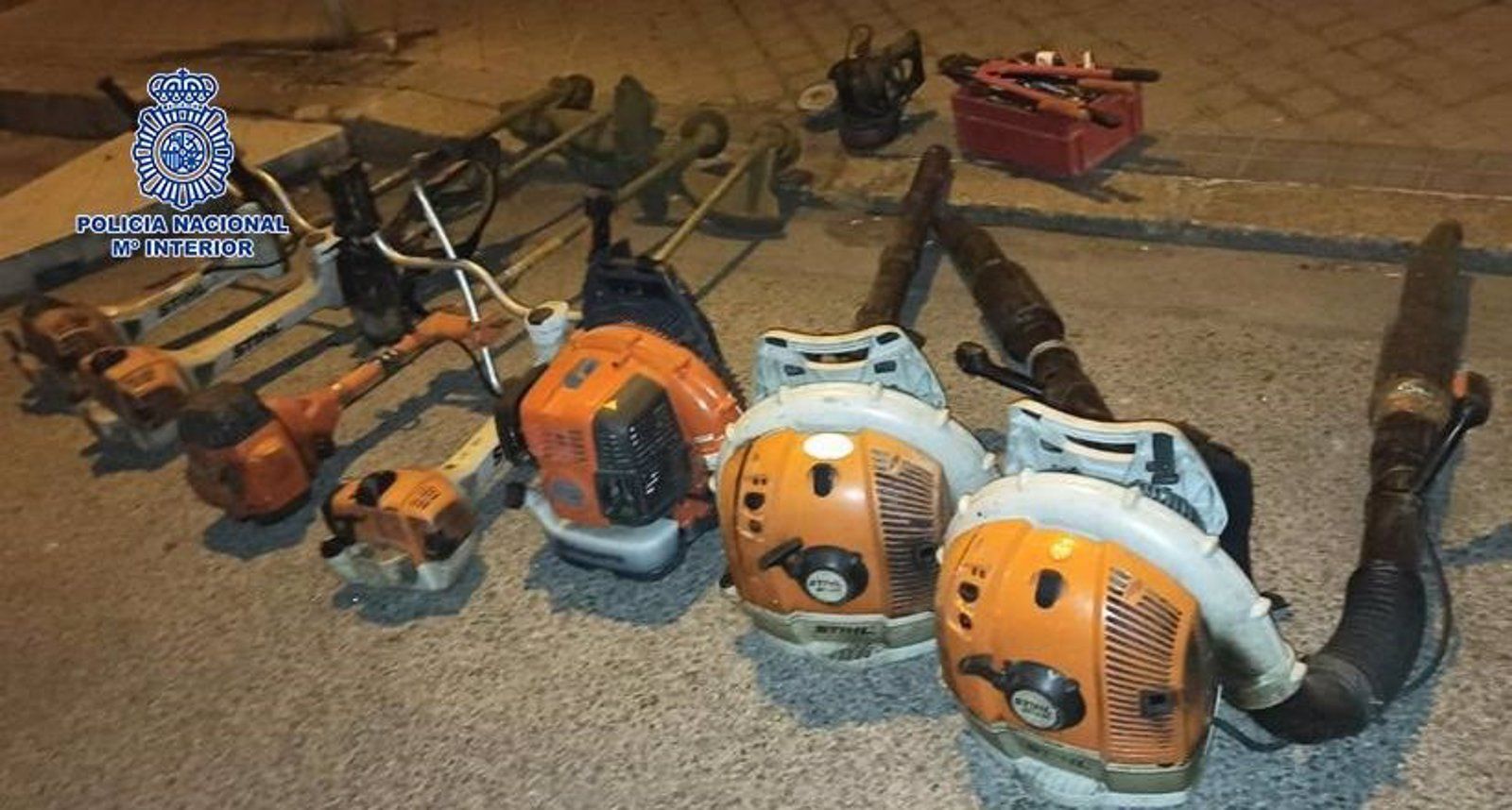 Detenidos un padre y su hijo por el robo de maquinaria y herramientas de una obra en el distrito de Moncloa