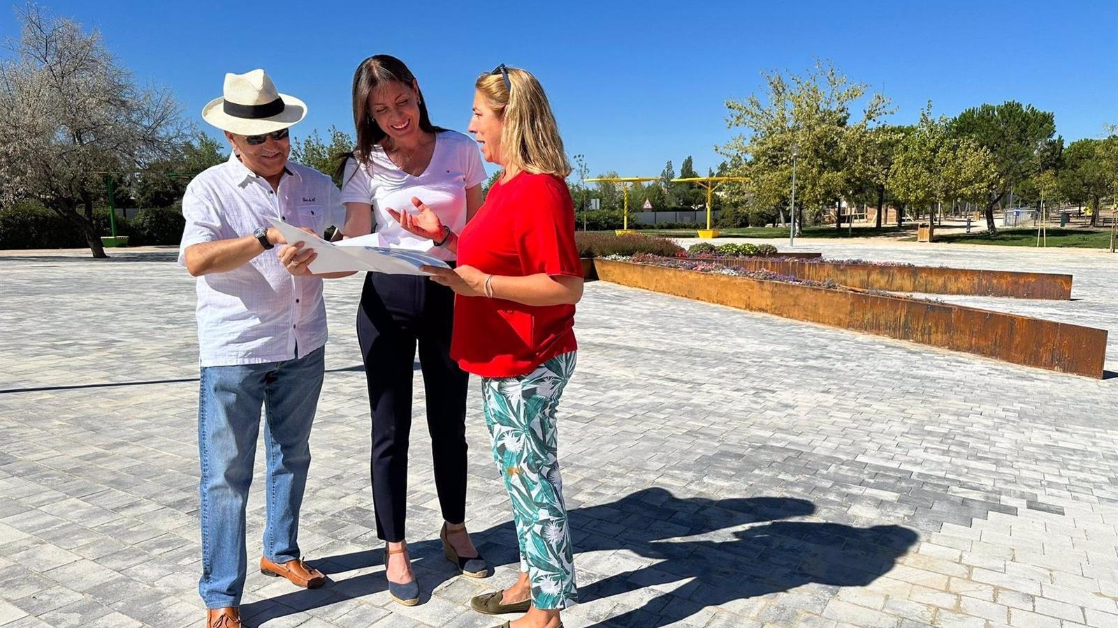 Majadahonda instala un dispositivo de gestión domotizada de agua y luz en el parque Goya tras su reforma