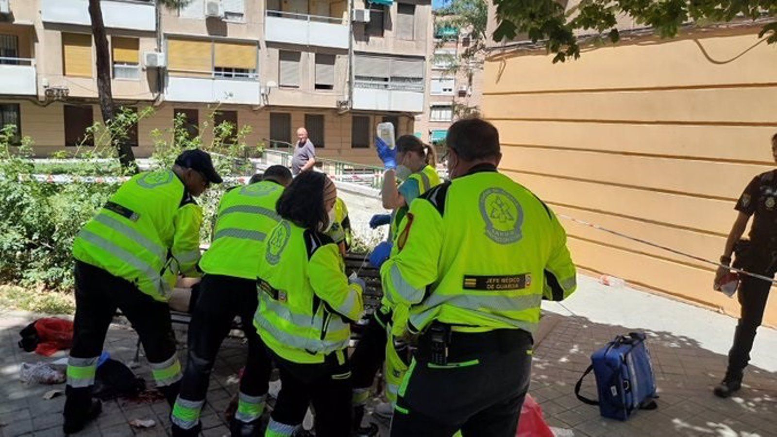 Detenida la pareja que acuchilló a un hombre el domingo en Usera