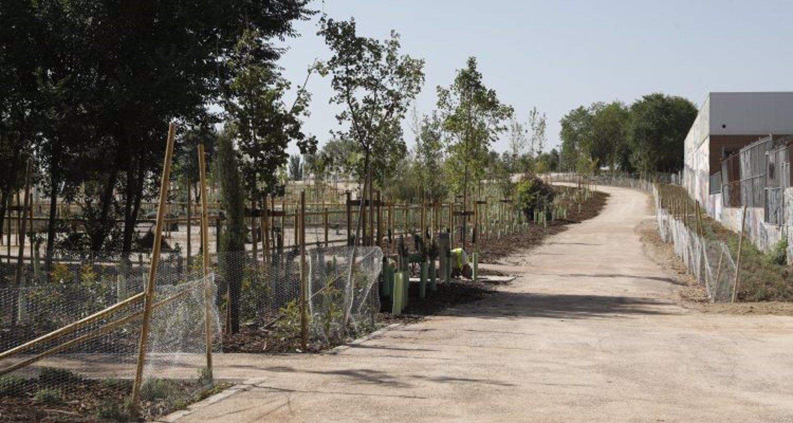 La capital estrena un nuevo parque semiforestal de seis hectáreas en San Blas-Canillejas