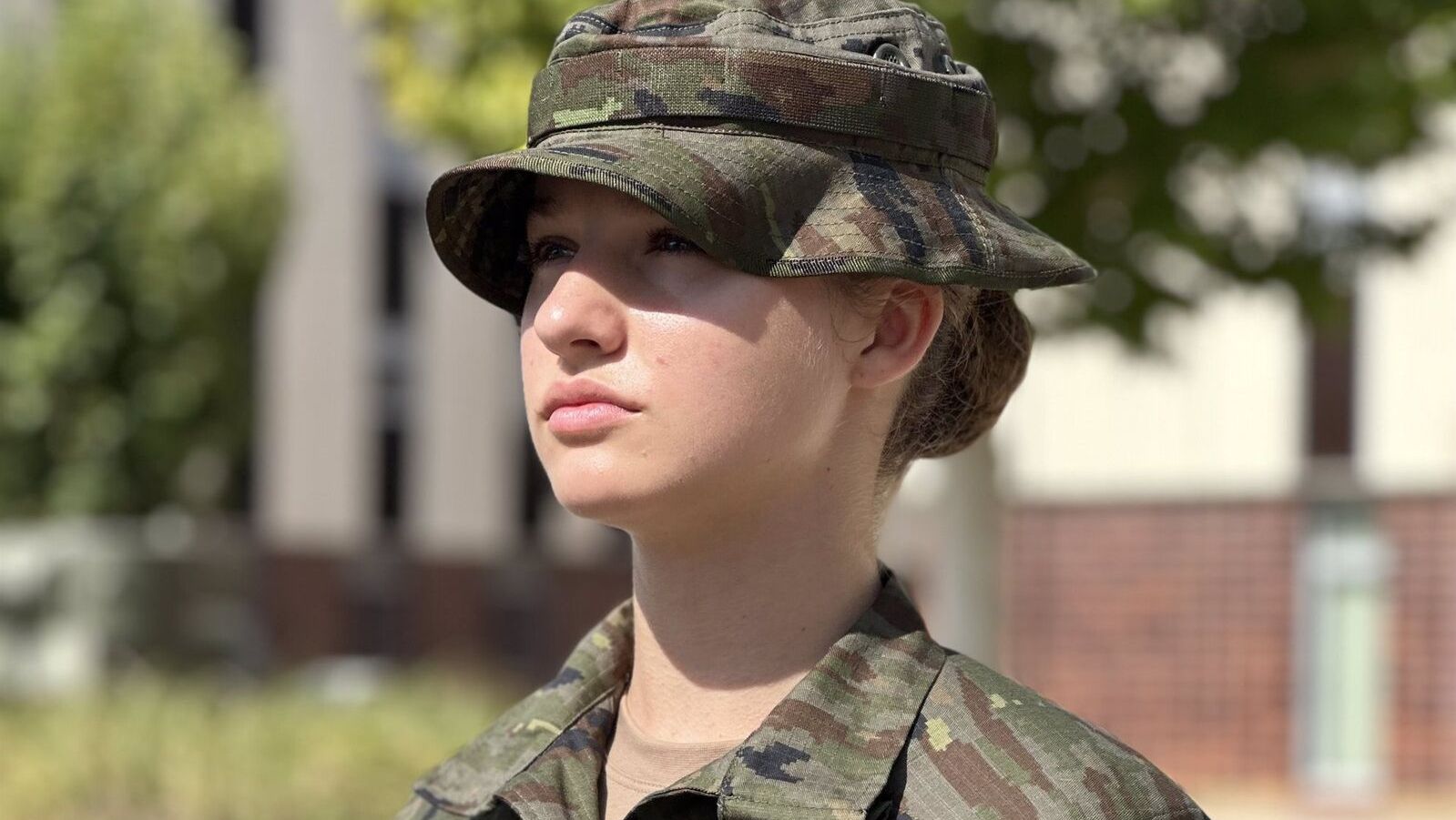 La Zarzuela distribuye las primeras imágenes de la Princesa Leonor en la Academia General Militar de Zaragoza