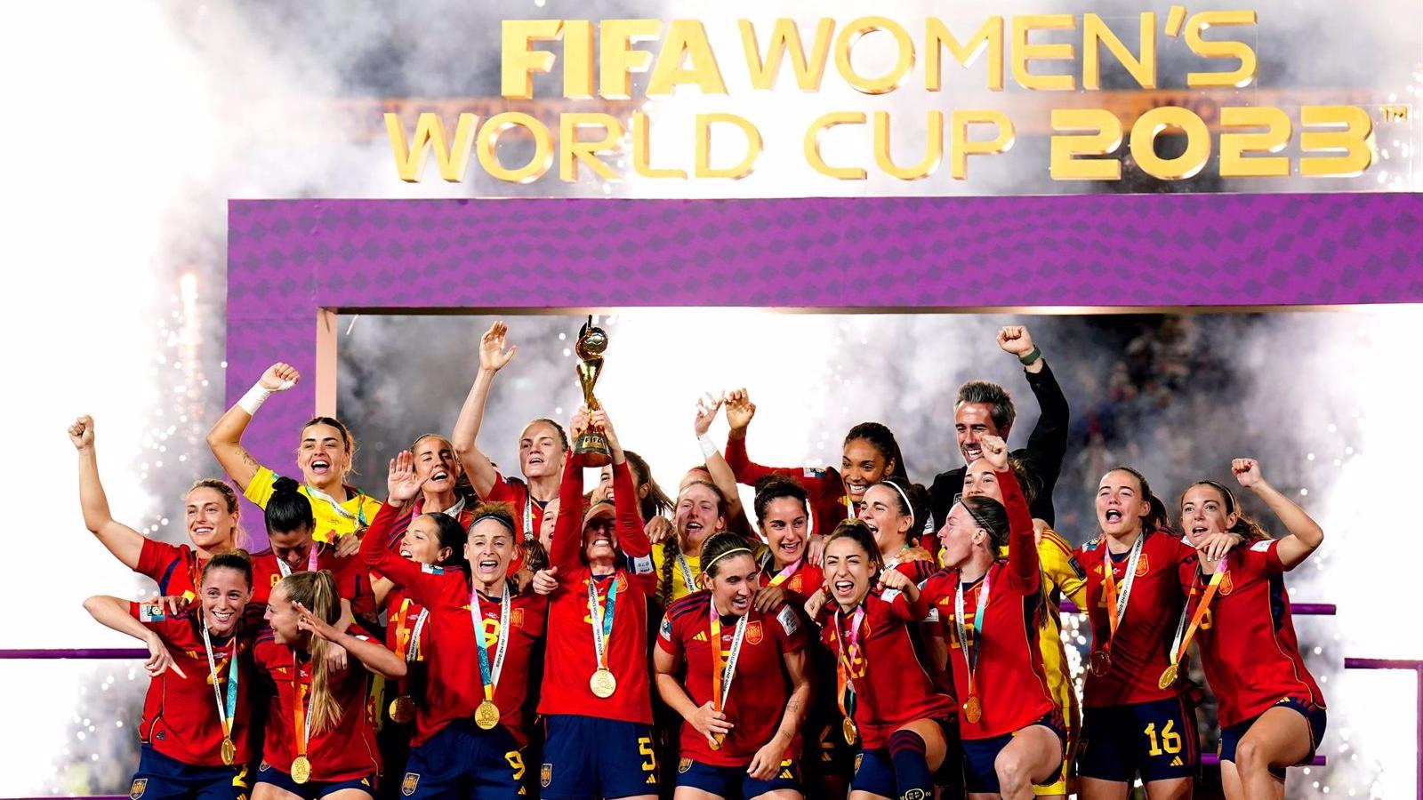 España, campeona del mundo de fútbol femenino