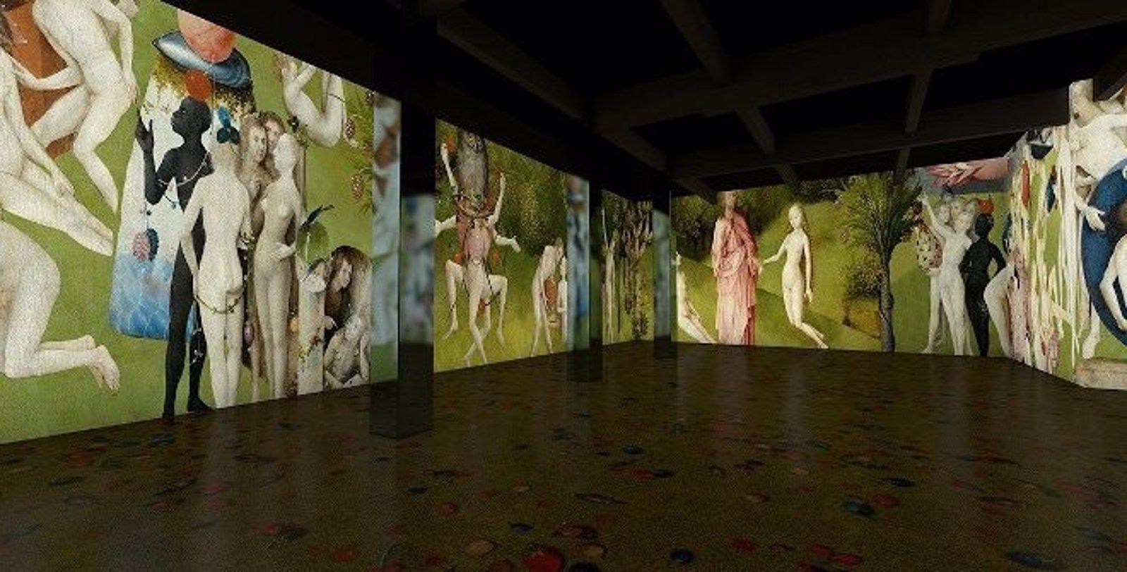 El mundo de El Bosco al detalle, en el Nomad Museo Inmersivo a través de 35 minutos de proyecciones inmersivas