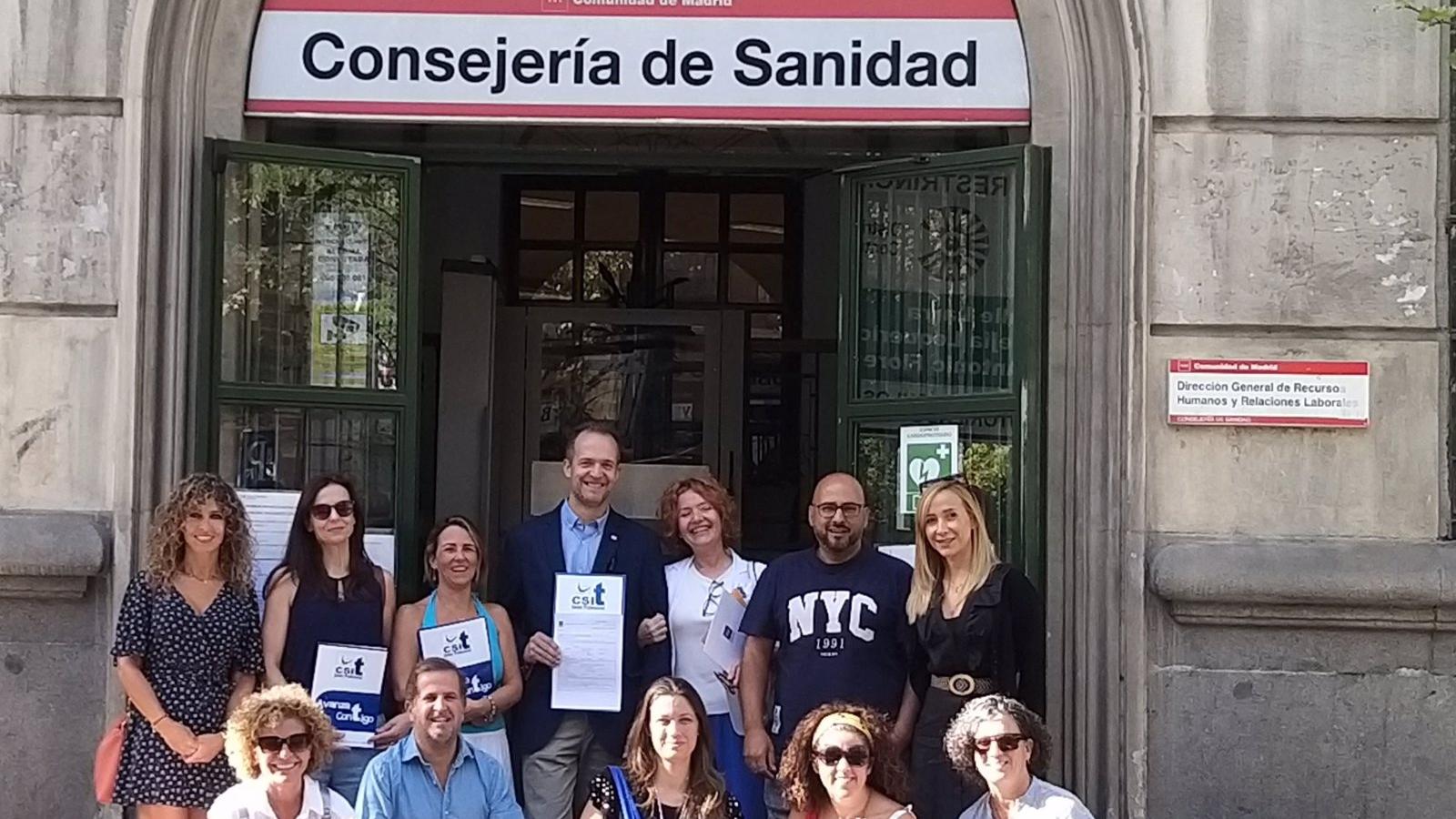 CSIT plantea una propuesta para un Plan de Conciliación en el Sermas, con las 35 horas como principal punto CSIT plantea una propuesta para un Plan de Conciliación en el Sermas, con las 35 horas como principal punto