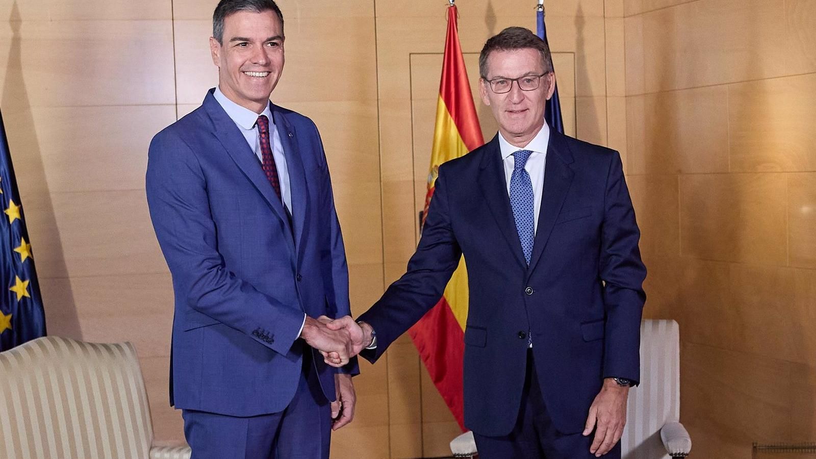 Feijóo ofrece a Sánchez una legislatura de dos años para la lista más votada con seis pactos de Estado