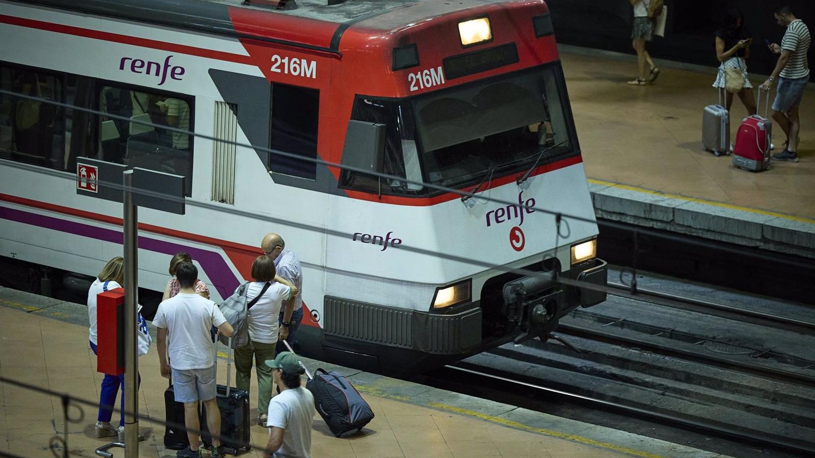 El temporal provoca demoras en los trenes en la Comunidad de Madrid