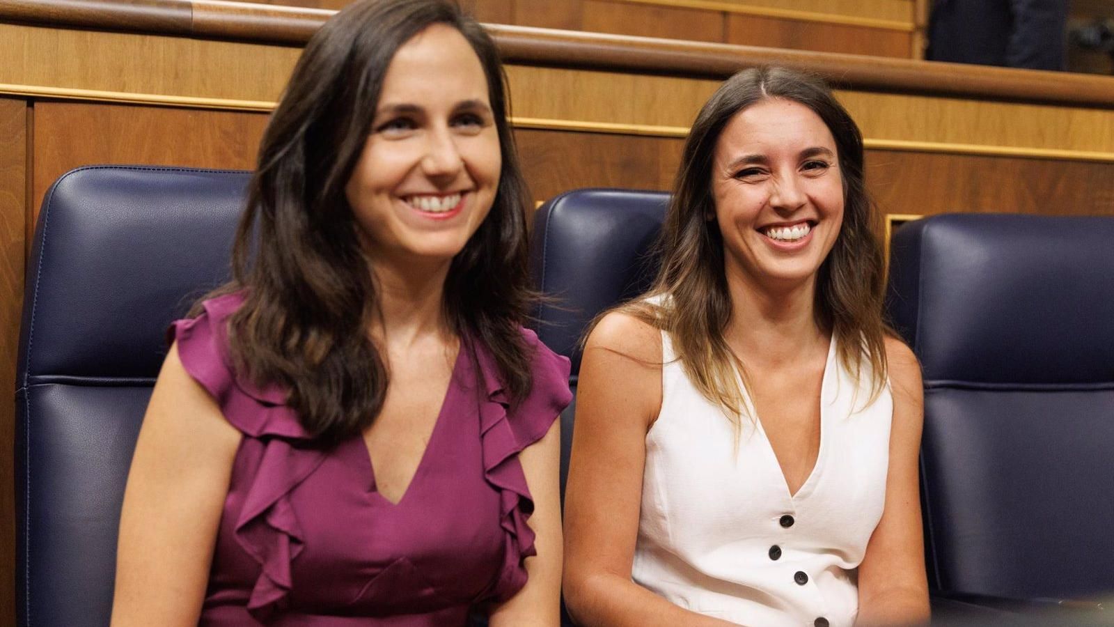 Belarra reclama a PSOE y Sumar que Irene Montero continúe como ministra de Igualdad en el futuro gobierno de coalición