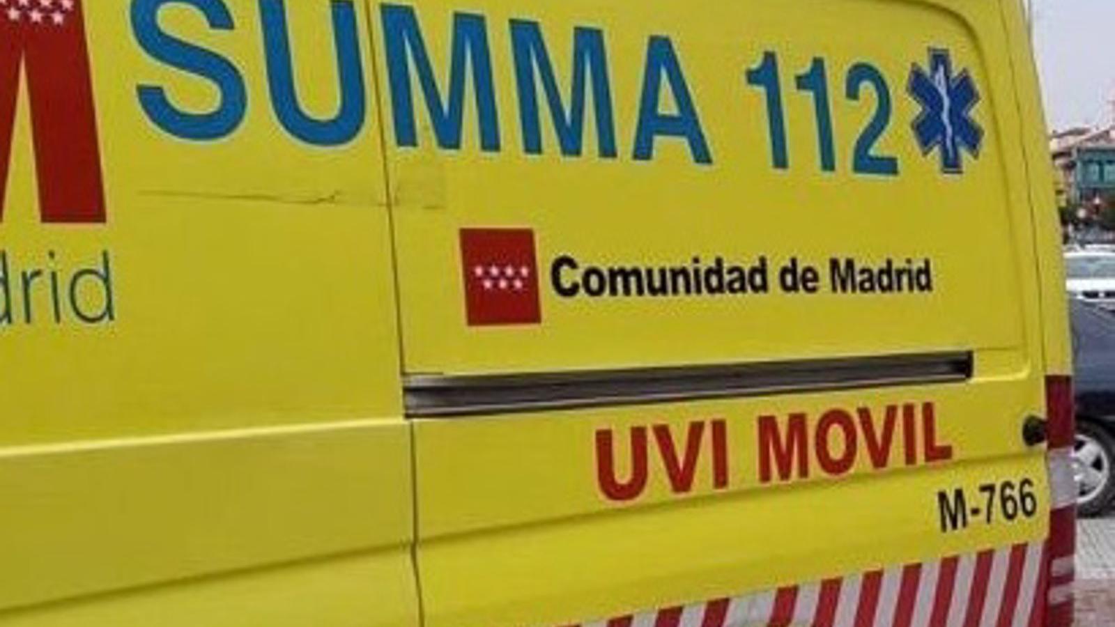 Herido grave un trabajador al caerle encima un palé de planchas de pladur en Getafe
