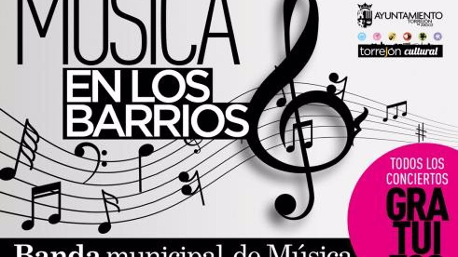 La Banda Municipal de Torrejón actuará los fines de semana de septiembre en diferentes puntos de la ciudad al aire libre