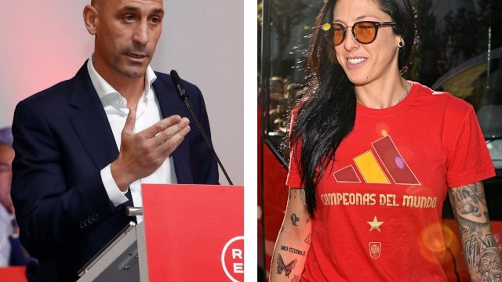 Rubiales guarda silencio a su llegada a la Audiencia Nacional para declarar por el beso a Jenni Hermoso