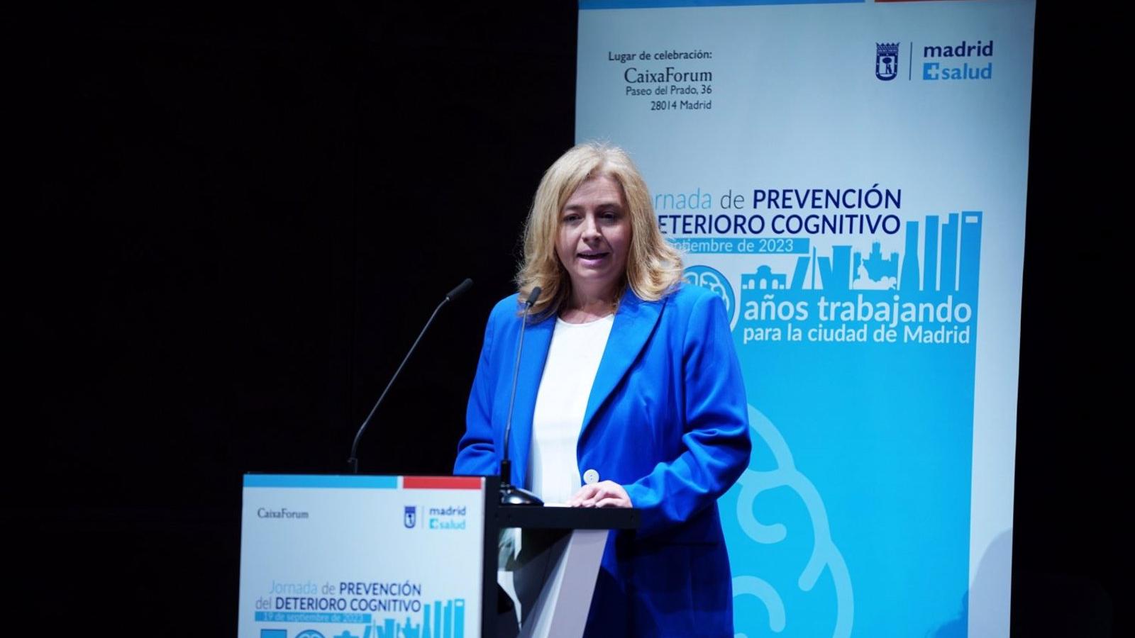 Sanz pone en valor el trabajo de Madrid Salud en la prevención del deterioro cognitivo