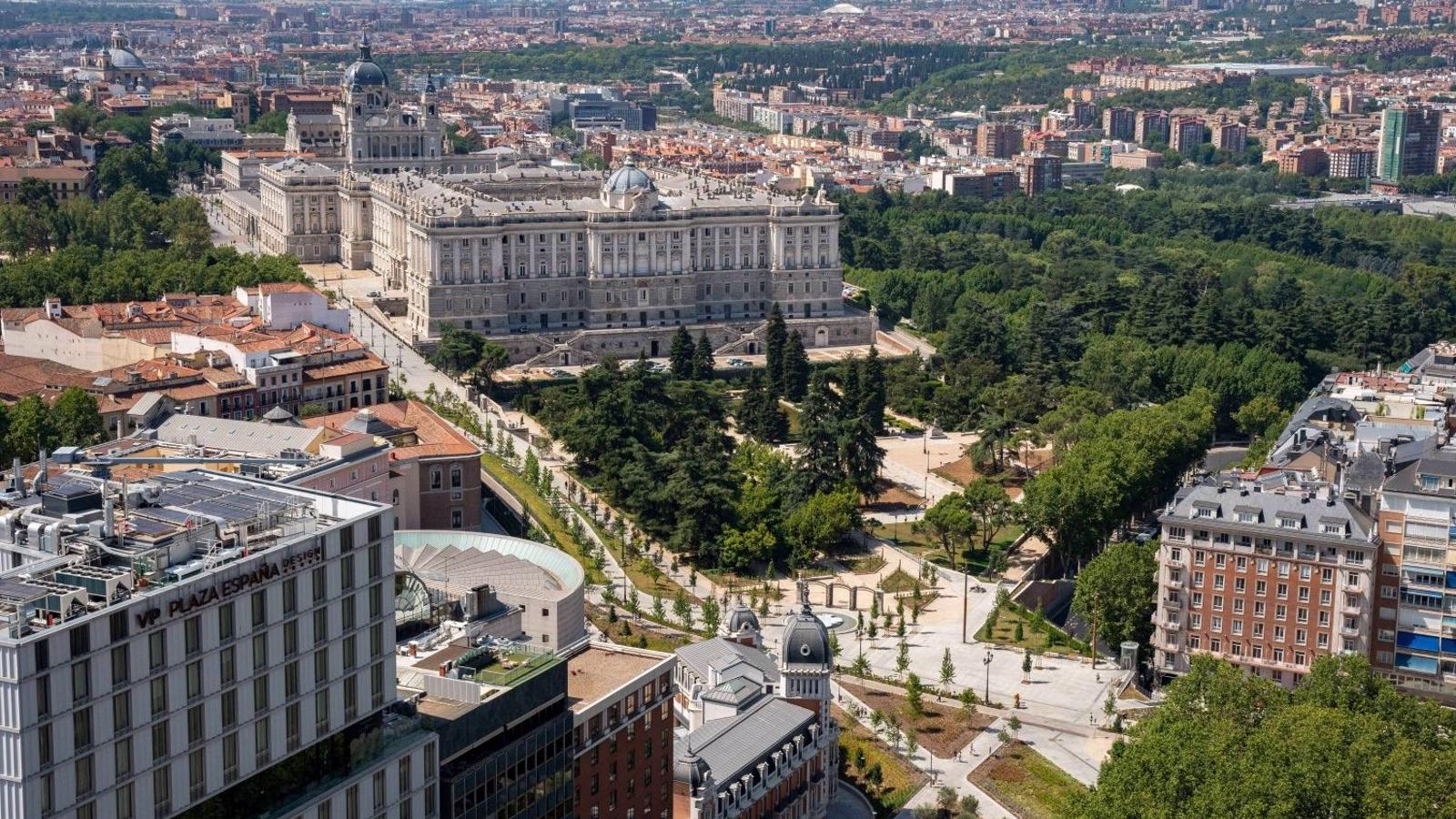 La renovación de la plaza de España, reconocida por la XVI Bienal Española de Arquitectura y Urbanismo