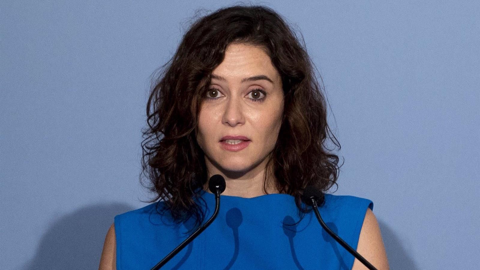 Ayuso reivindica en Nueva York la Hispanidad "frente a mentiras de algunos" 