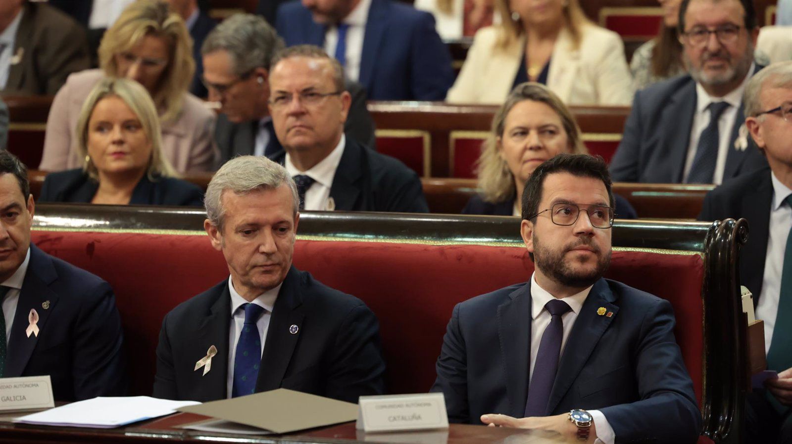 Los presidentes del PP critican que Aragonés no se quede en el Senado cuando pide diálogo desde Cataluña