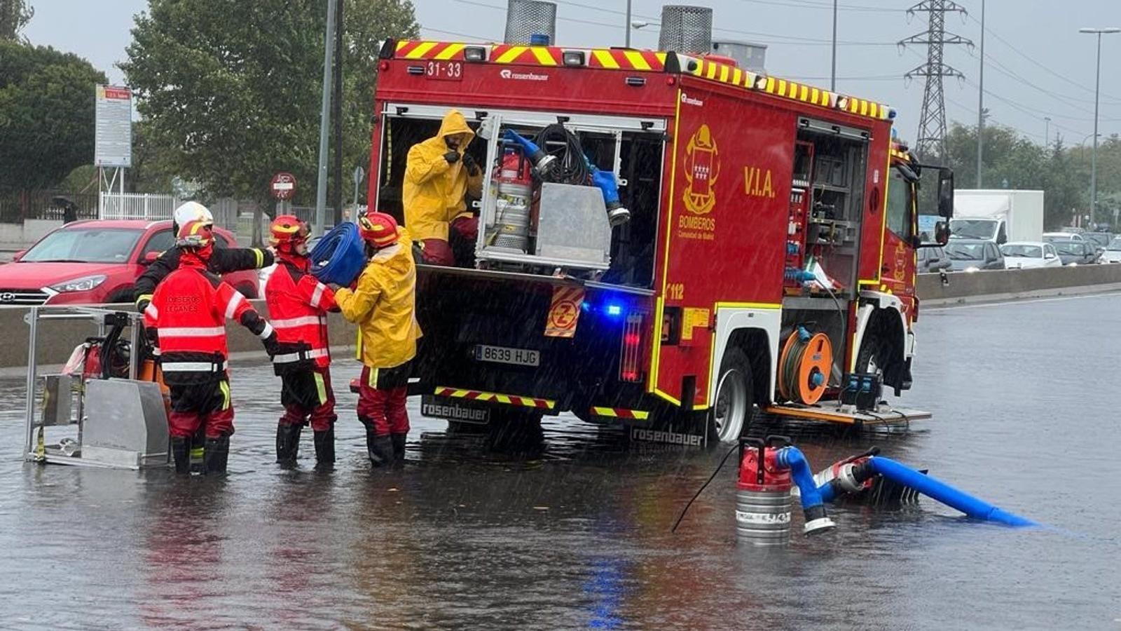 La borrasca dejó 108 litros de agua por metro cuadrado en el centro de Madrid marcando un récord histórico