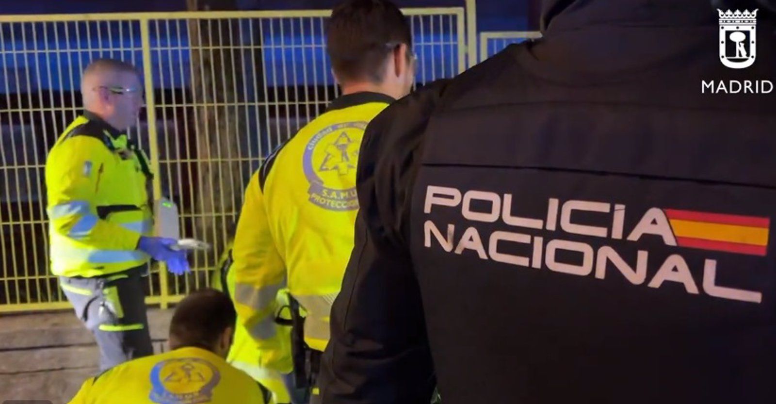 Tres detenidos por la grave agresión a un hombre el domingo en Vallecas para robarle