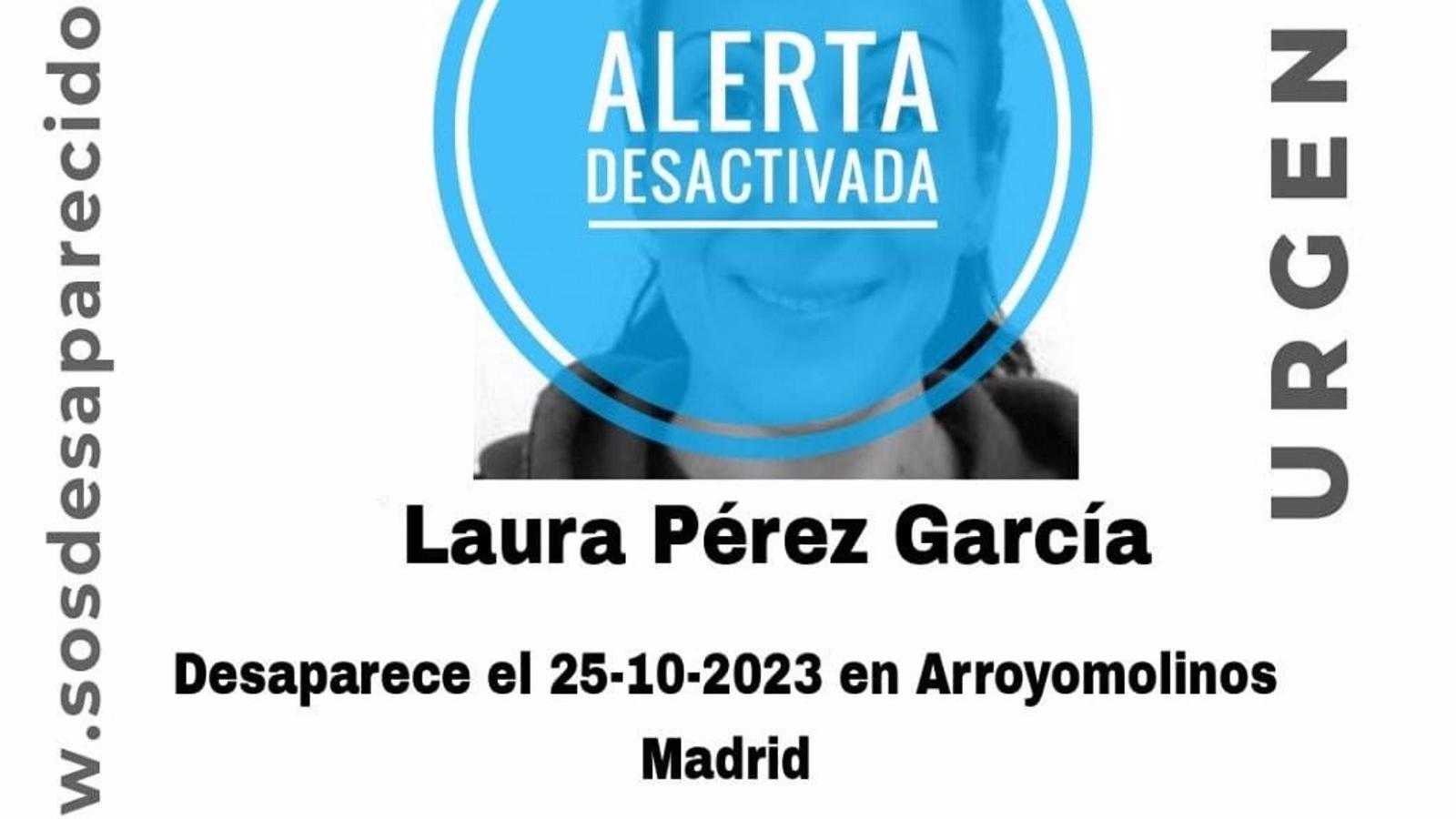 Encuentran en buen estado a la mujer desaparecida en Arroyomolinos