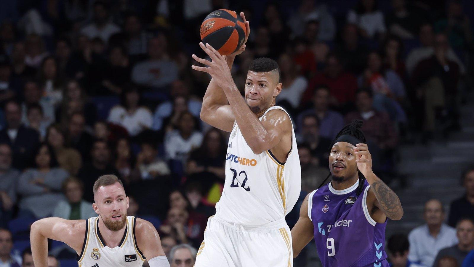 El pívot del Real Madrid Edy Tavares, MVP de octubre en la Liga Endesa