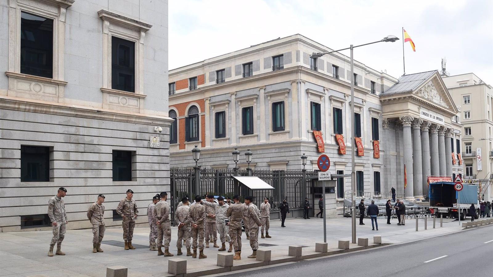 Gran dispositivo policial en Madrid por la jura de la Princesa atendiendo al nivel de alerta antiterrorista