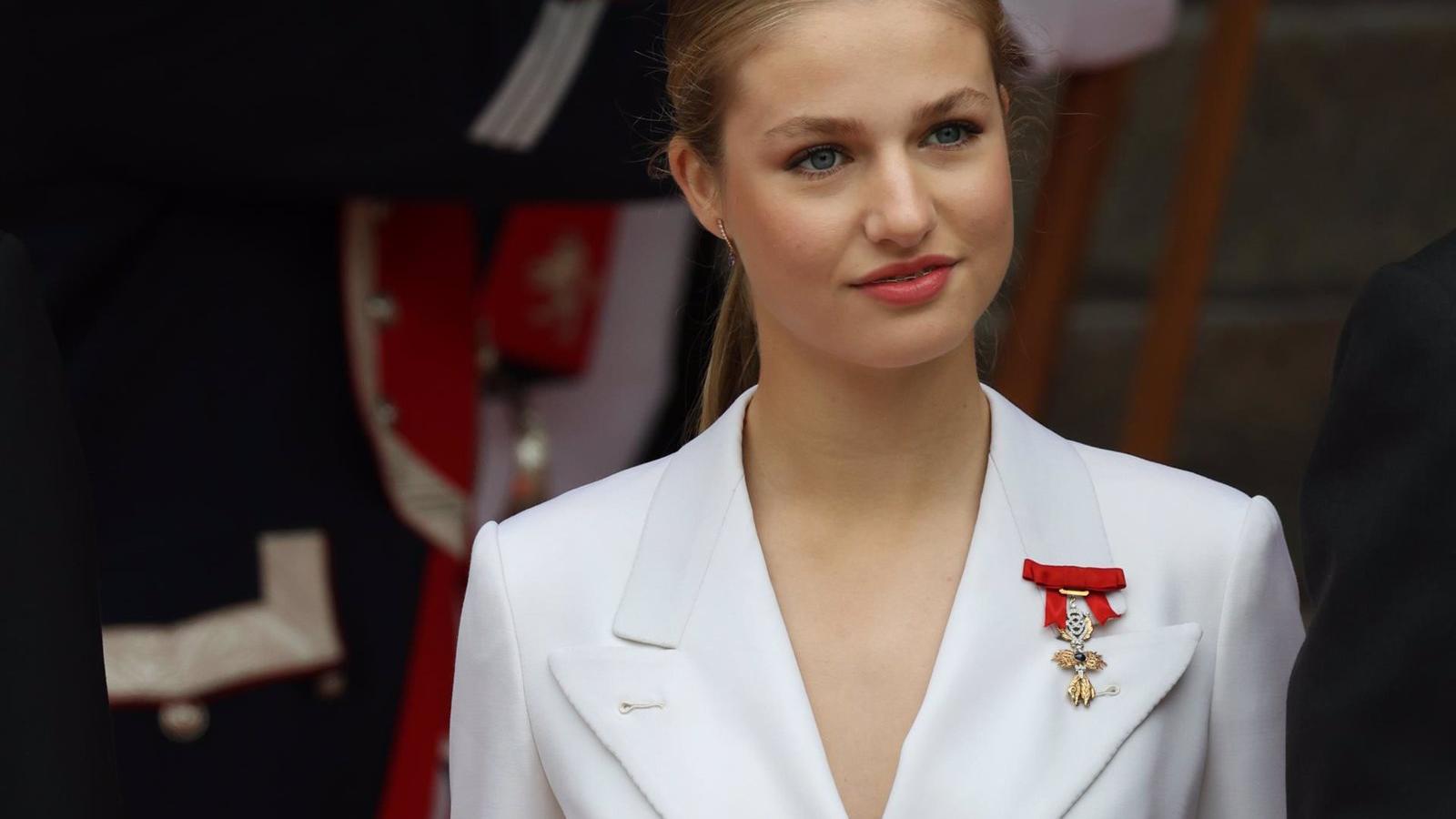 La Princesa Leonor jura la Constitución como heredera al trono de España