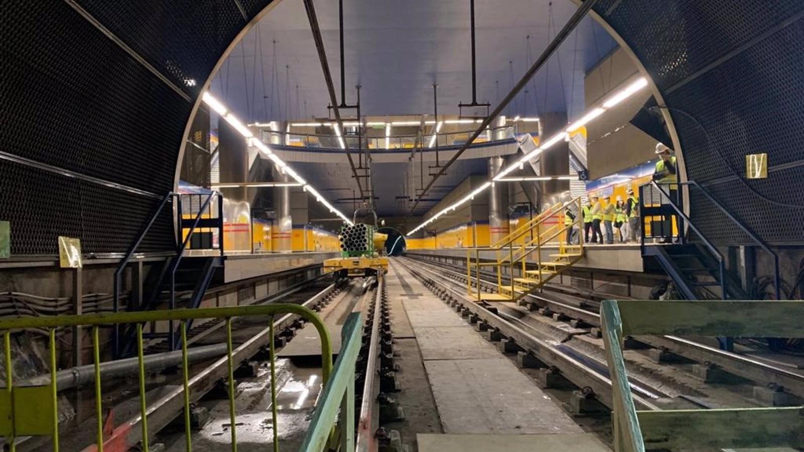 Las obras de ampliación de la L11 y L3 de Metro contarán con una partida de 185,6 millones