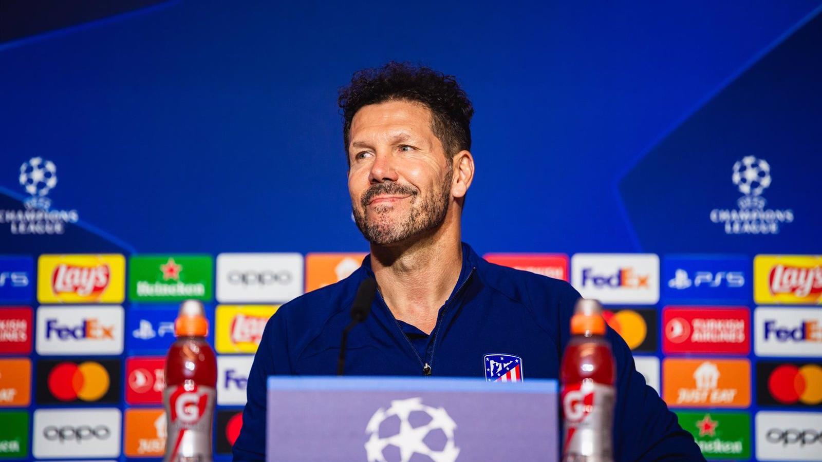 Simeone : "En este grupo nos sacaremos puntos entre todos"