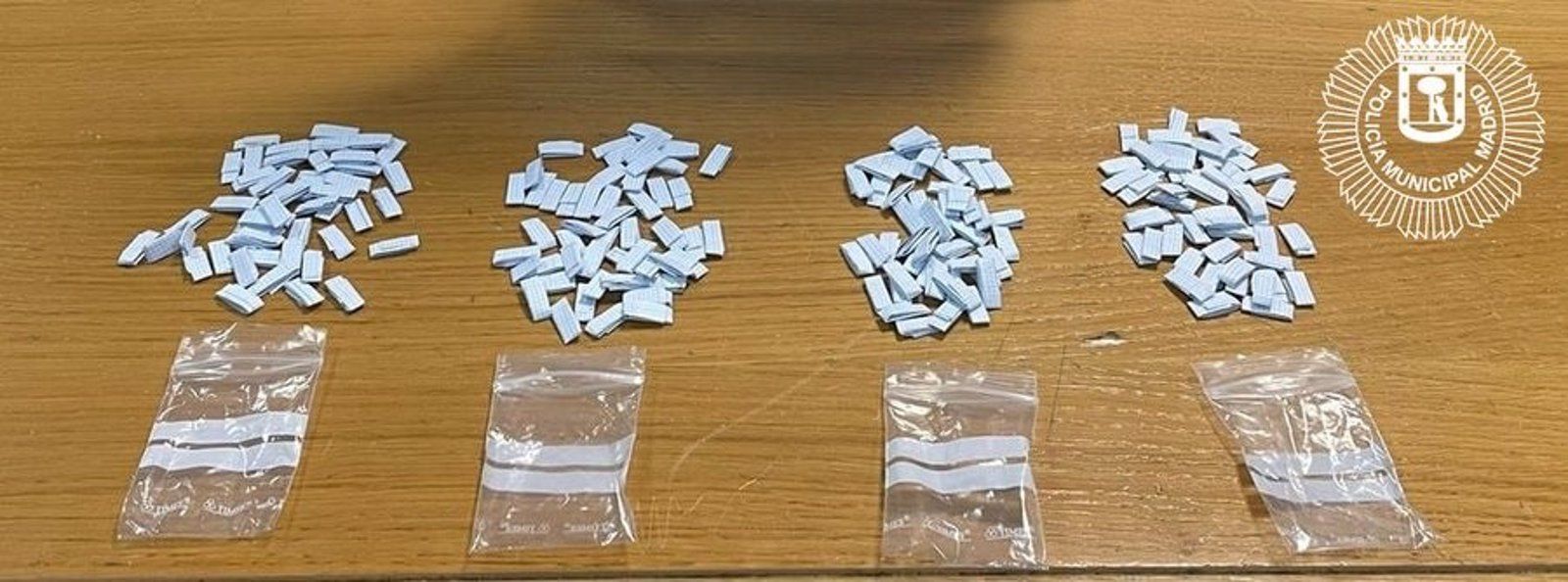  Detenido un hombre en Puente de Vallecas con 199 dosis de cocaína tras intentar huir con un patinete eléctrico