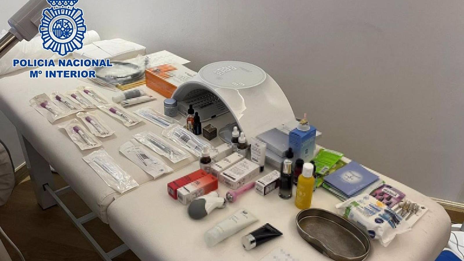  Detenidos dos hermanos de nacionalidad china que regentaban una clínica estética clandestina en Usera