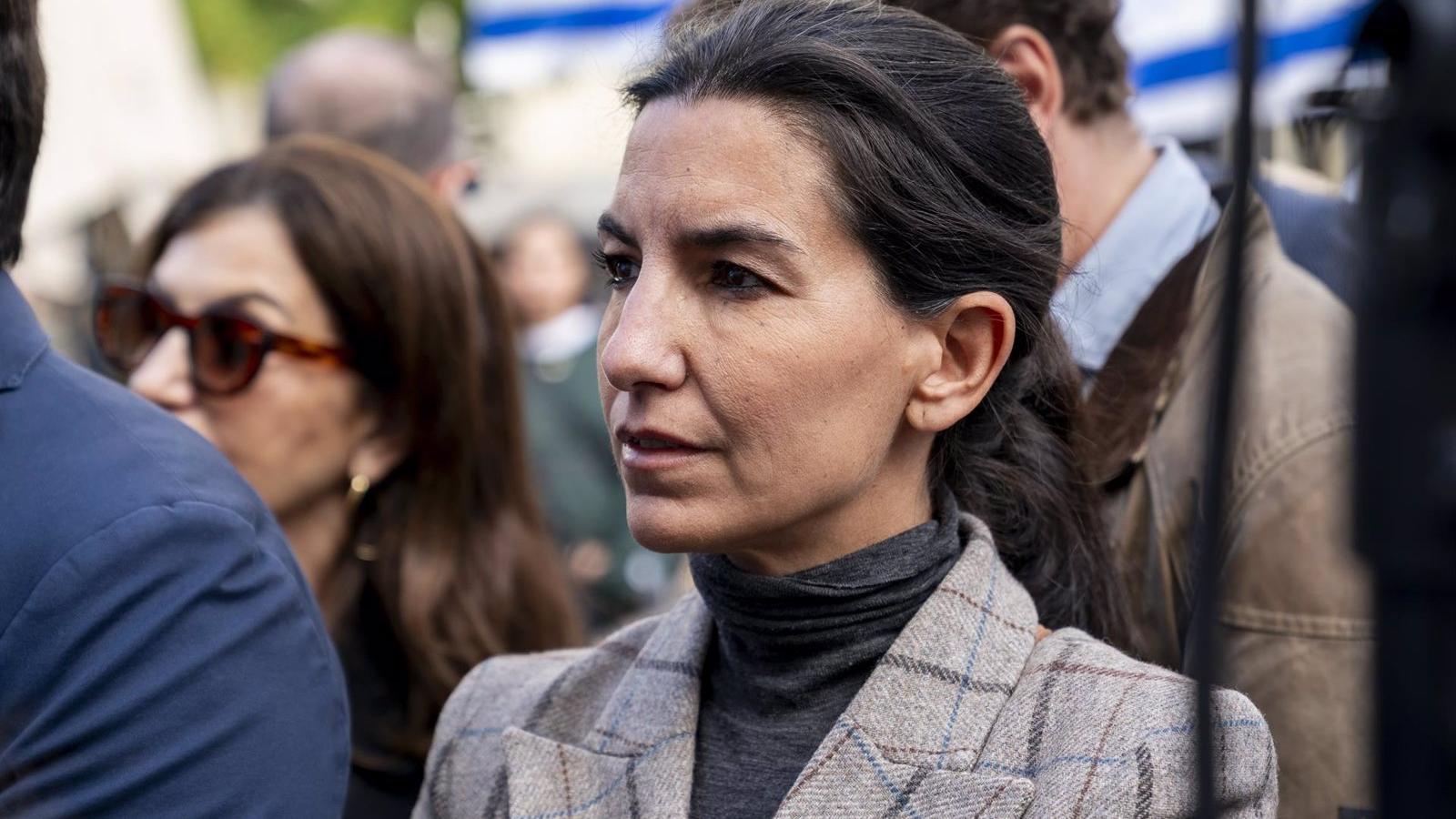 Monasterio reitera su preocupación por la ley de amnistía y dice que es "chantajear" al resto de españoles