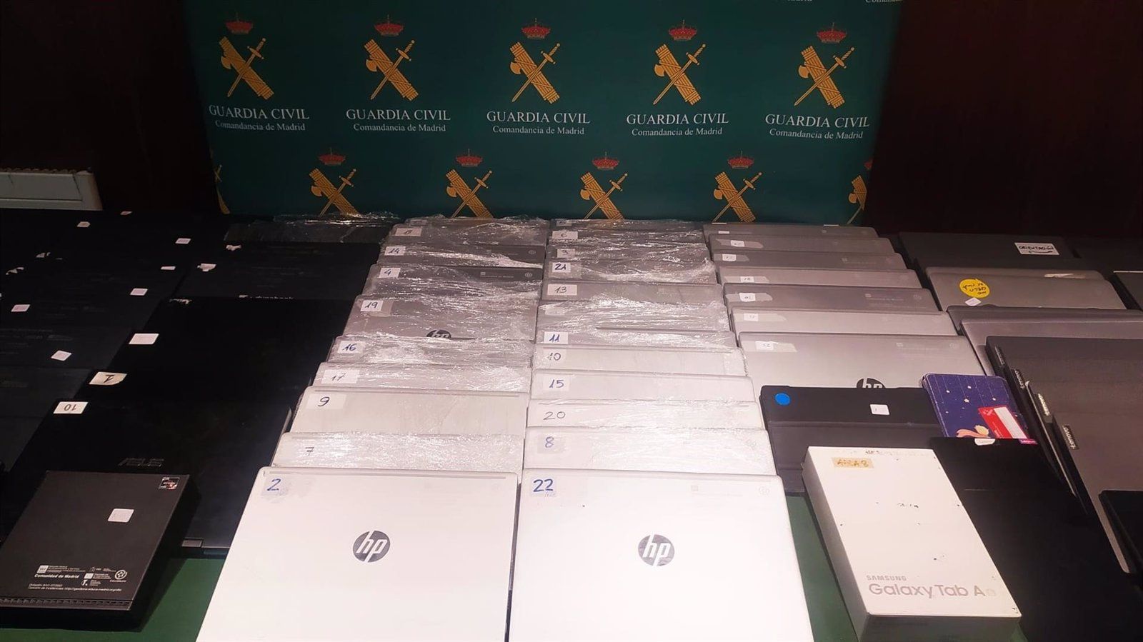 Desarticulada una banda chilena que robaba en colegios de la región equipos informáticos