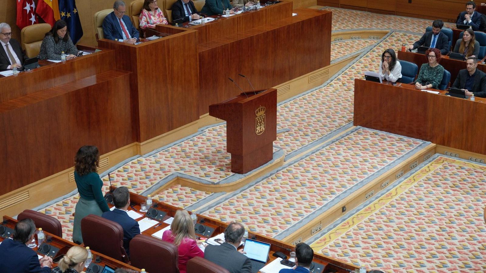 La Asamblea de Madrid aprueba la deflactación del IRPF por segundo año consecutivo