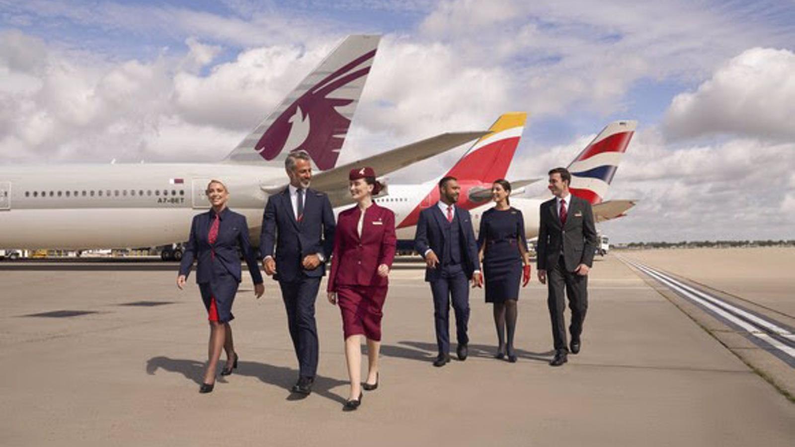Iberia inaugura su ruta directa entre Madrid y Catar