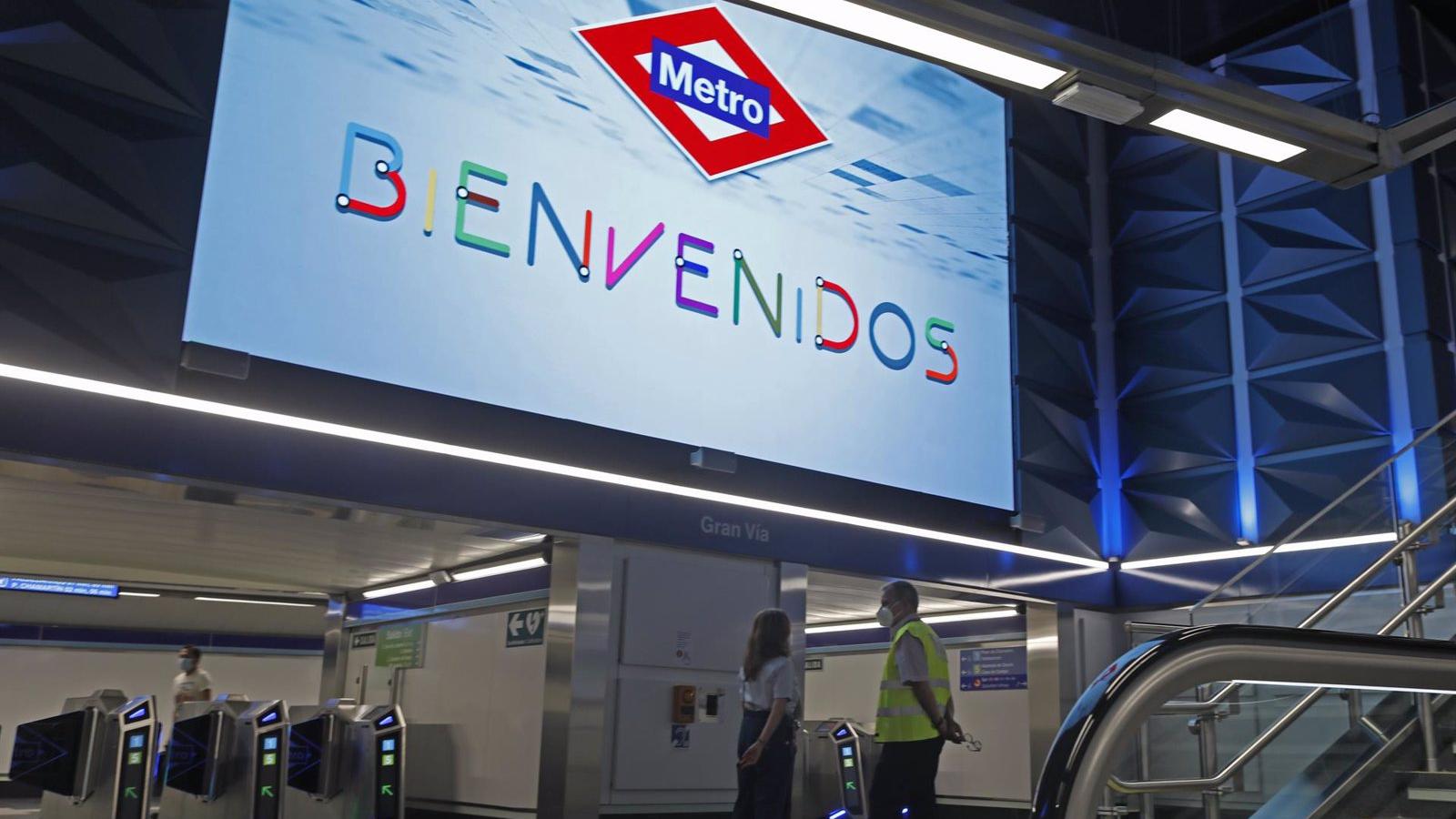 Metro cede espacios publicitarios a doce entidades sociales para dar visibilidad a su labor