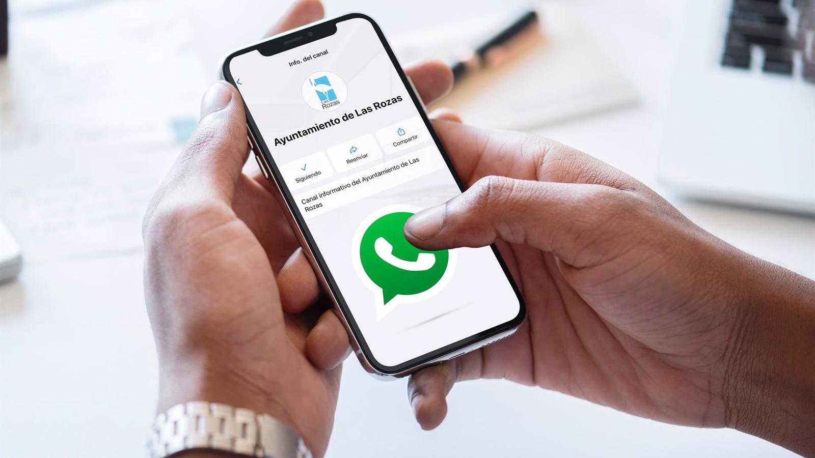 Las Rozas abre un nuevo canal de WhatsApp para ofrecer información municipal