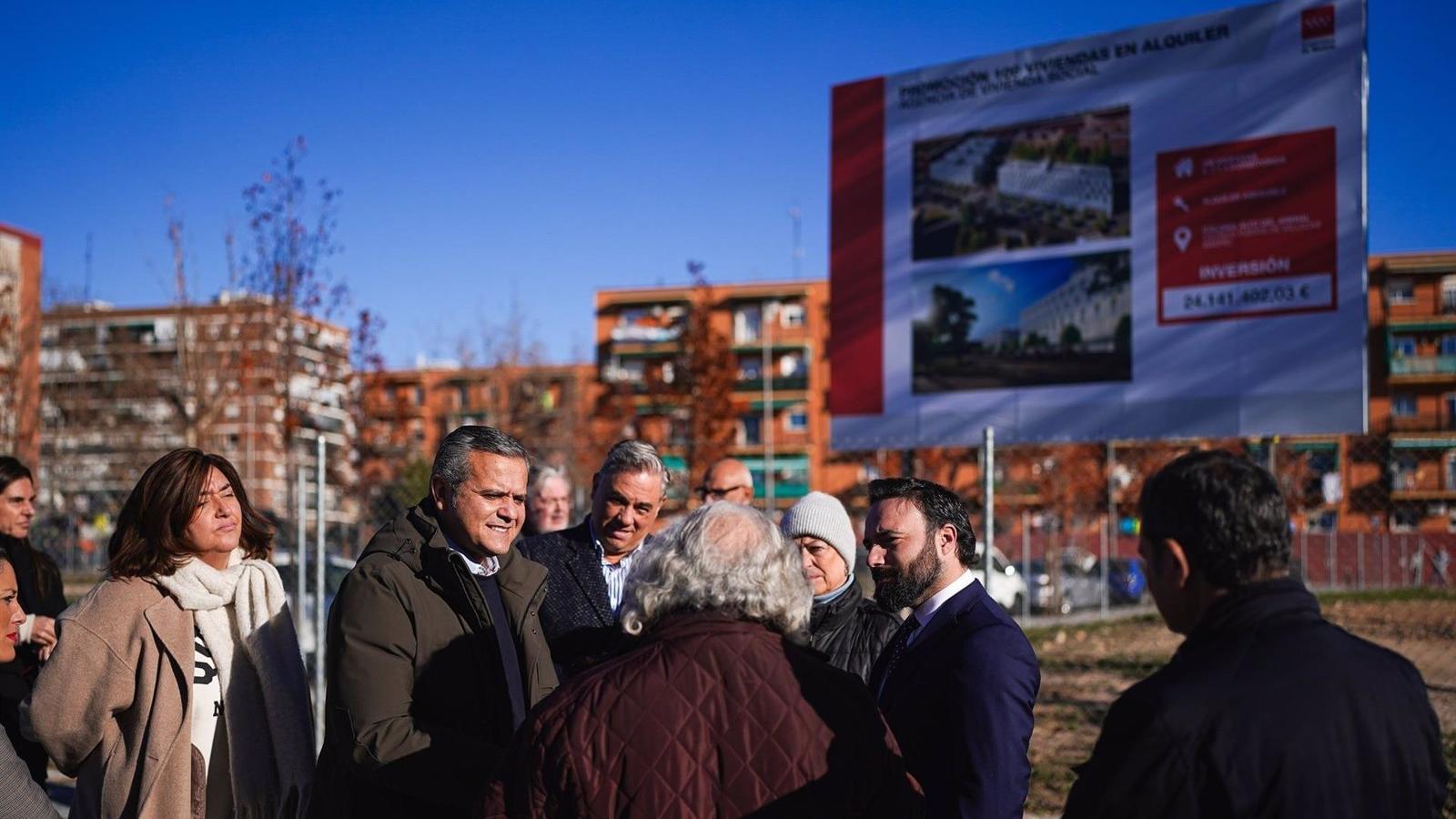 La Comunidad construirá 106 pisos de protección pública en Puente de Vallecas