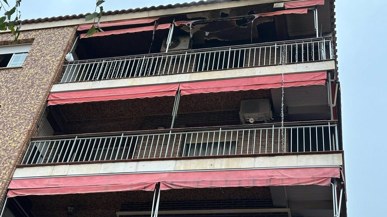  Estable el hombre ingresado en el Hospital de Getafe tras el incendio en una vivienda en Toledo